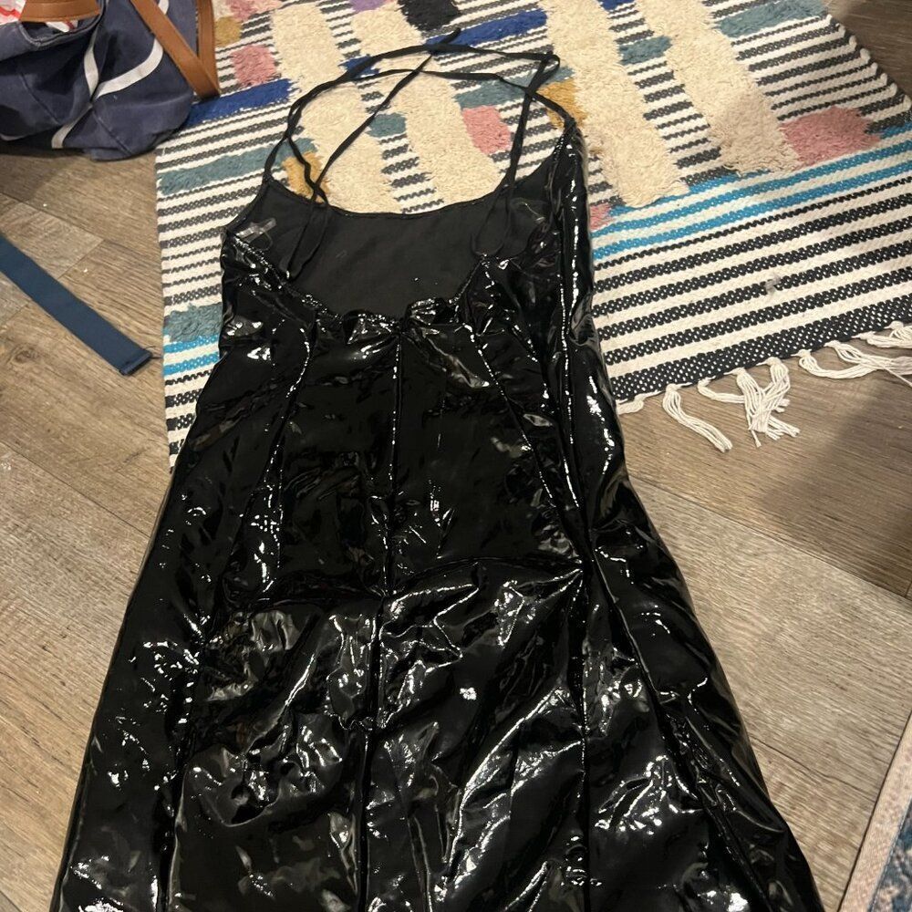 Oh polly size 4 black dress - Picture 5 of 7